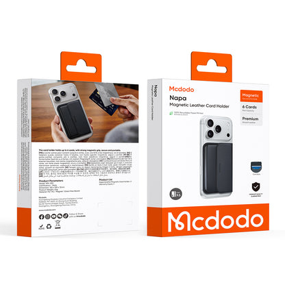 MagSafe novčanik, McDodo, WH-3530 Napa, Crna