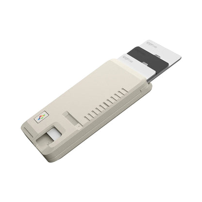 Portofel MagSafe, Spigen, Classic LS, Bež AFA10949