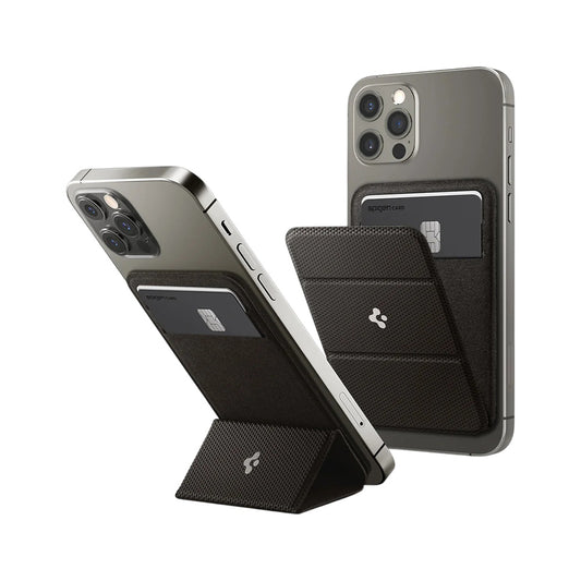 Portofel MagSafe, Spigen, MagFit Smart Fold, Siva AMP02766