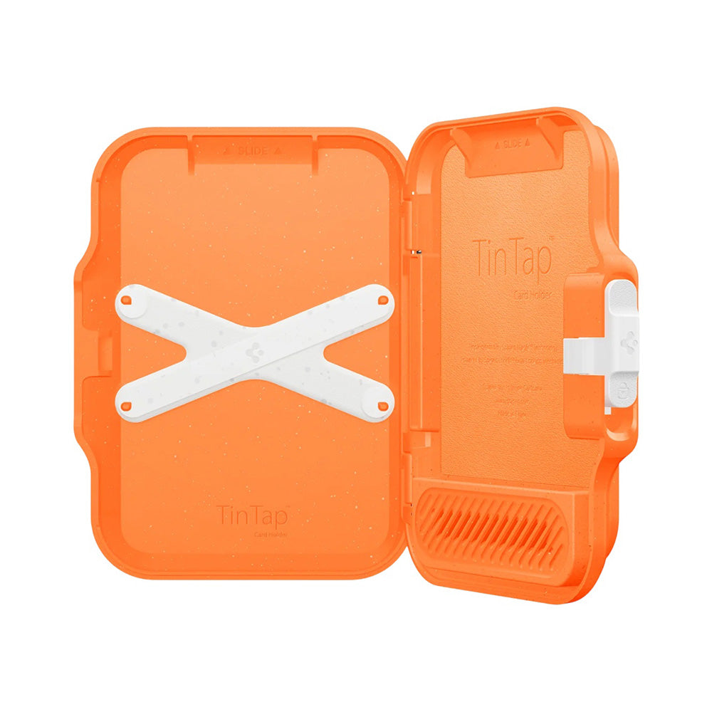 Portofel MagSafe, Spigen, TinTap MagFit+, Narandžasti AFA11380