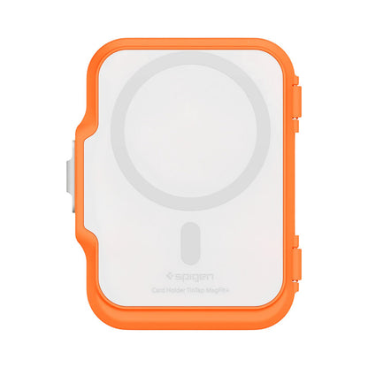 Portofel MagSafe, Spigen, TinTap MagFit+, Narandžasti AFA11380