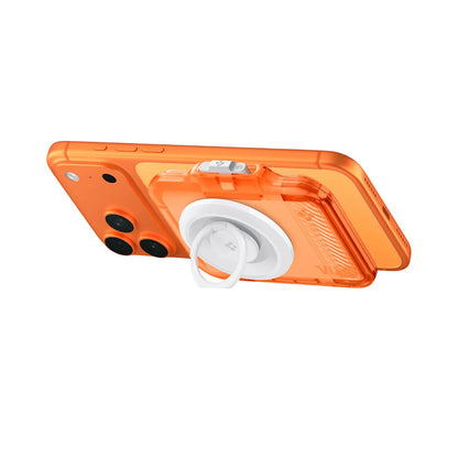 Portofel MagSafe, Spigen, TinTap MagFit+, Narandžasti Saten AFA11381