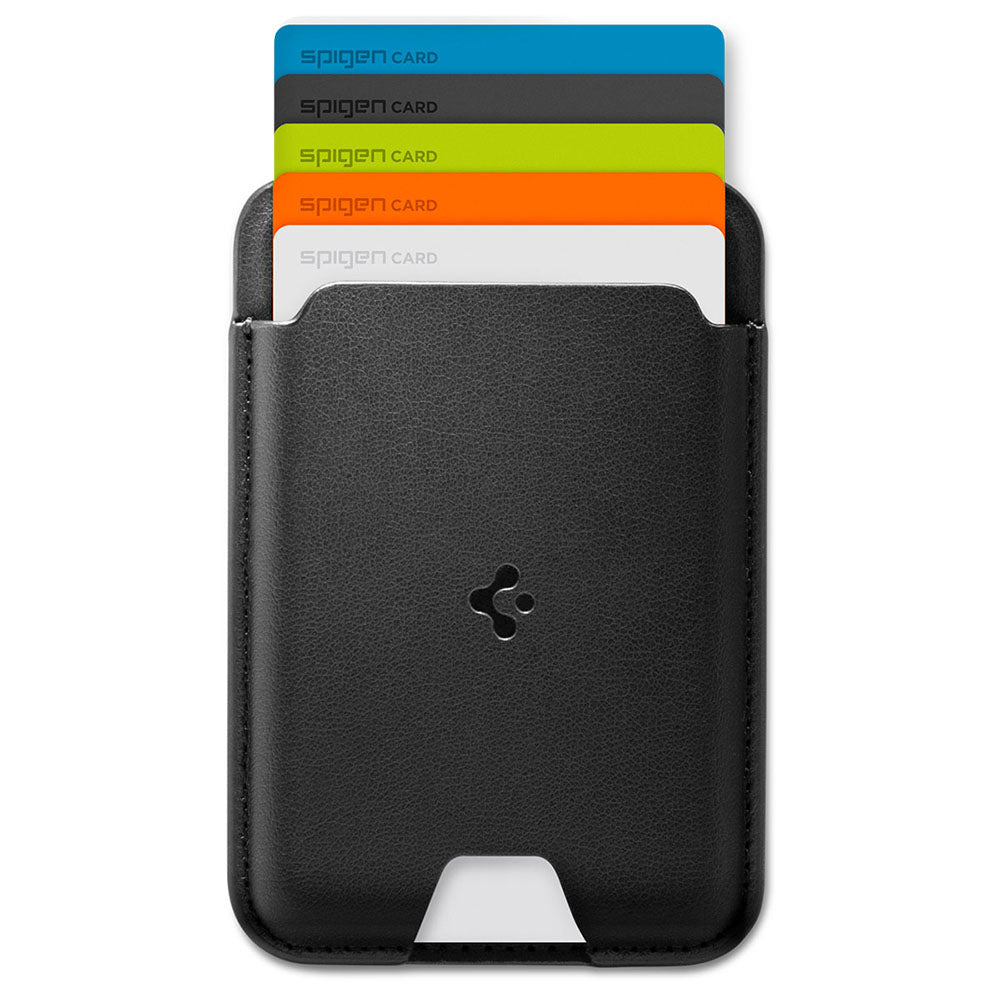 Novčanik MagSafe, Spigen, Valentinus MagFit, Crna AFA11337