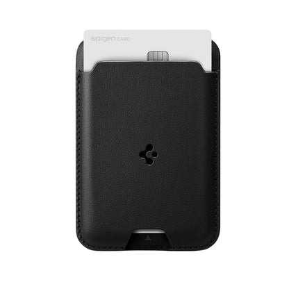 MagSafe novčanik, Spigen, Valentinus MagFit 2 kartice, Crna AMP02284