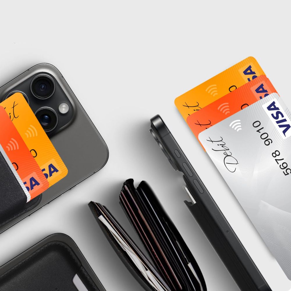 Novčanik MagSafe, Tech-Protect, Magwallet, Crni