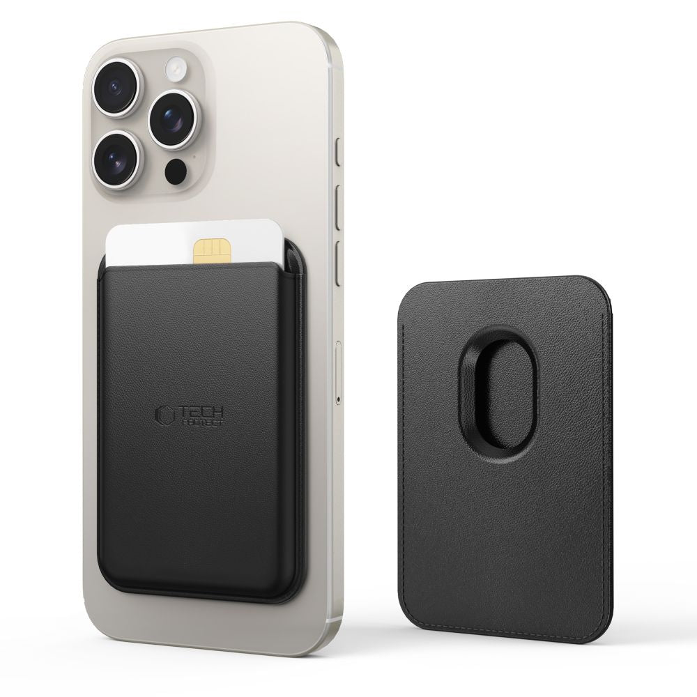 Novčanik MagSafe, Tech-Protect, Magwallet, Crni