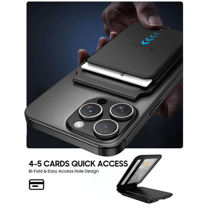Novčanik MagSafe, Tech-Protect, Magwallet Stand, Crni
