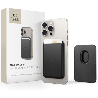 Novčanik MagSafe, Tech-Protect, Magwallet, Crni