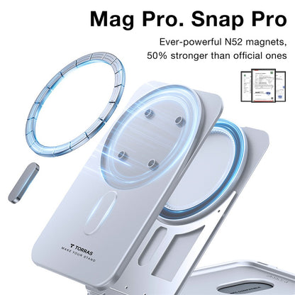 MagSafe novčanik, Torras, Minimalist Slim, sivi