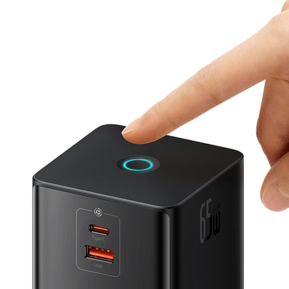 Prelungitor Baseus PowerCombo US, 3 x Prize, Crni PSLR000101