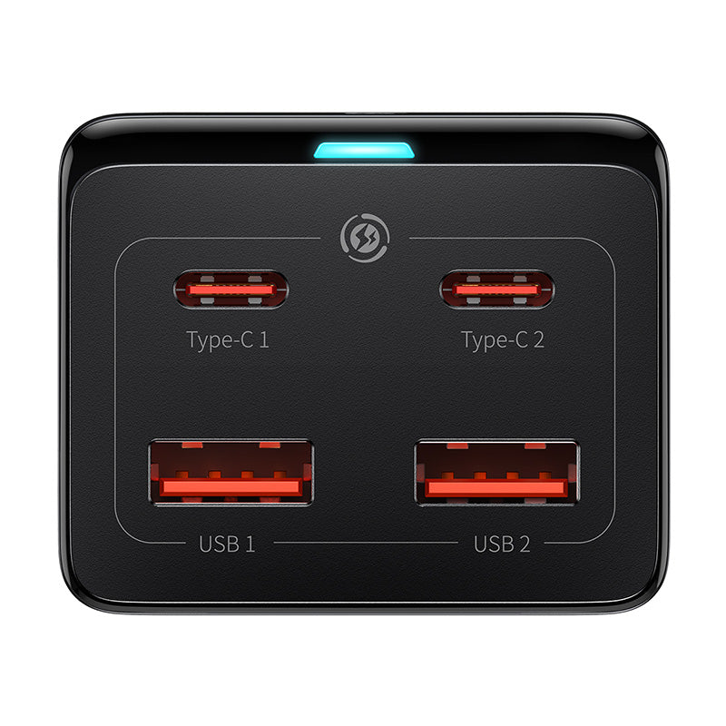 Prelungitor Baseus PowerCombo US, 1 x Priza, Crni PSZM000201