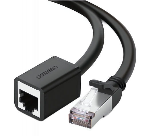 Produživač mrežnog kabla UGREEN NW112, RJ45 - RJ45, 2m, Crni