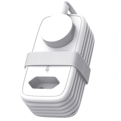 Produžni kabl Orico APP, 1 x Schuko - 1 x Utičnica - 2 x USB-A - 1 x USB-C, Belo Sivo