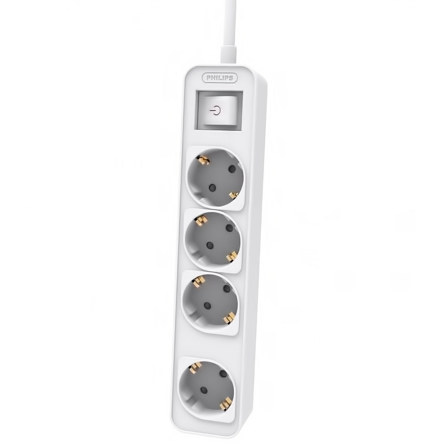 Produžni kabl Philips, 4 x Schuko, 1.5m, Beli CHP2144W/60