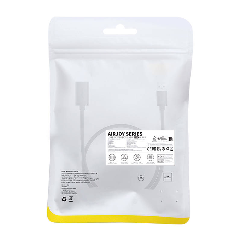 Produžni kabl USB 3.0 Baseus AirJoy Series, 0.5m, Crni B00631103111-01
