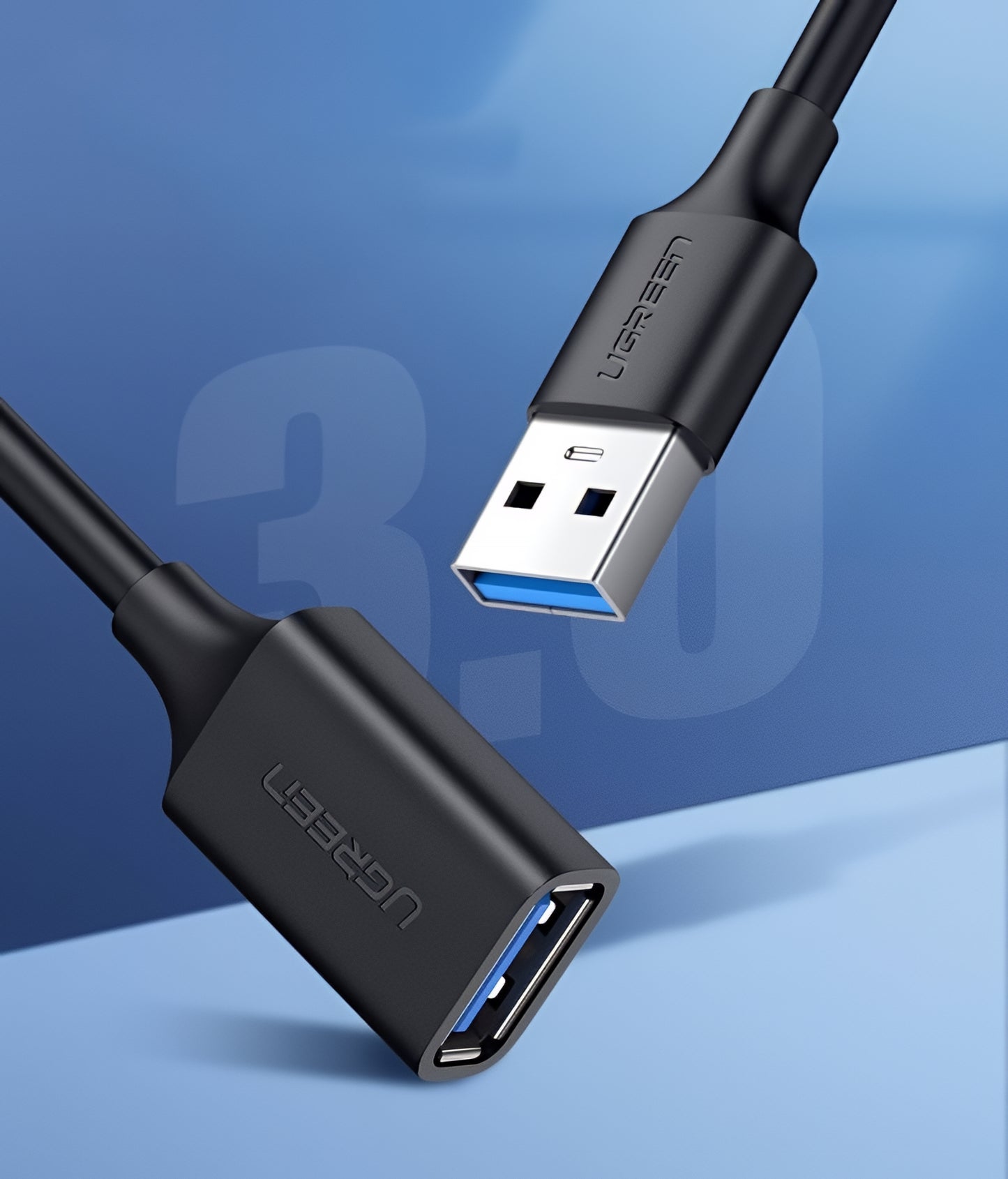USB 3.0 produžni kabl UGREEN US129, 2m, Crni