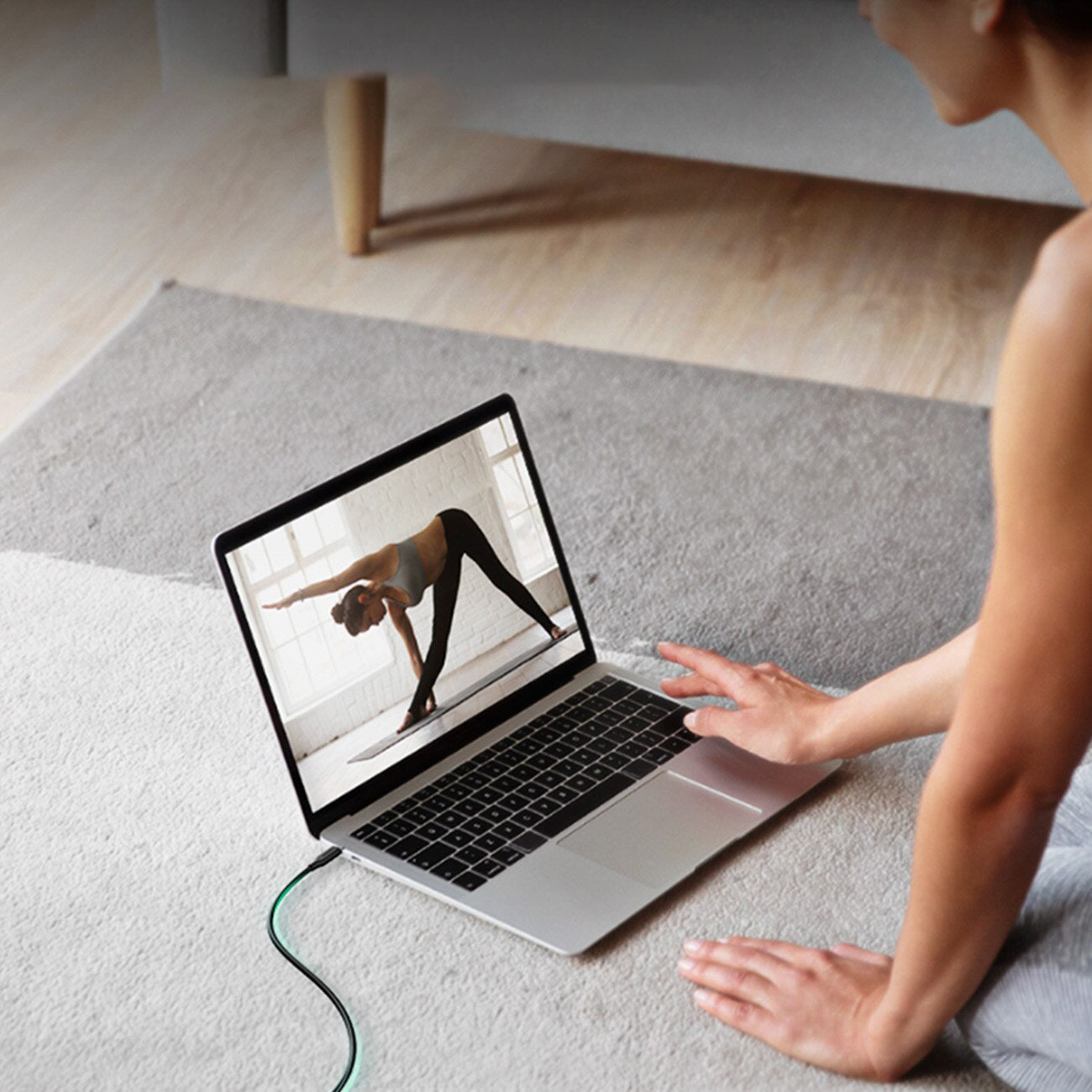 Produžni kabl USB-C UGREEN US353, 1m, Crni
