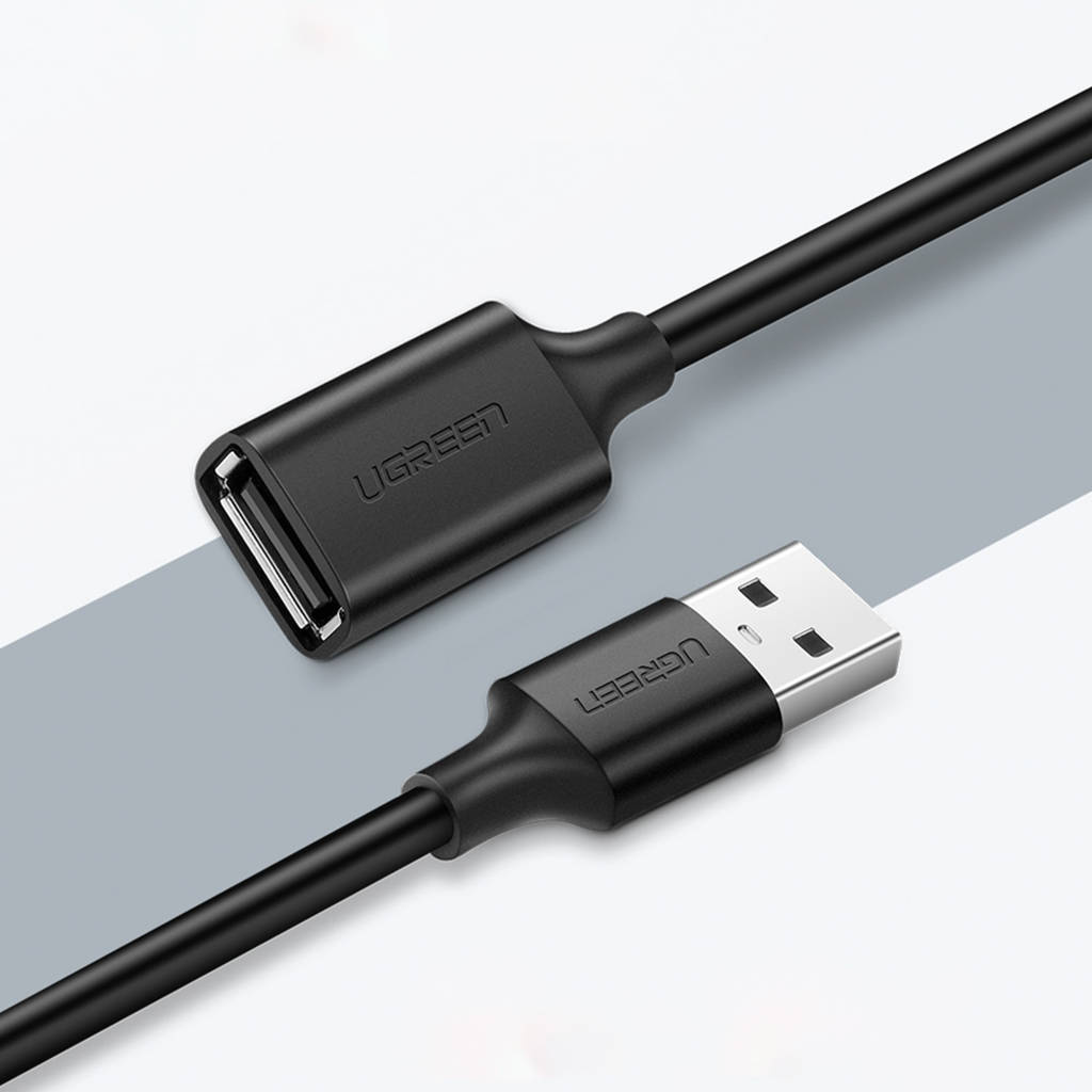 USB produžetak UGREEN US103, 3m, Crna