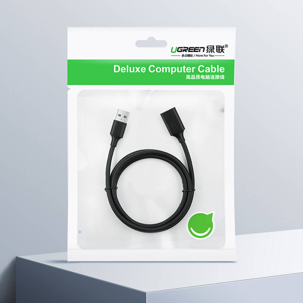 USB produžetak UGREEN US103, 3m, Crna