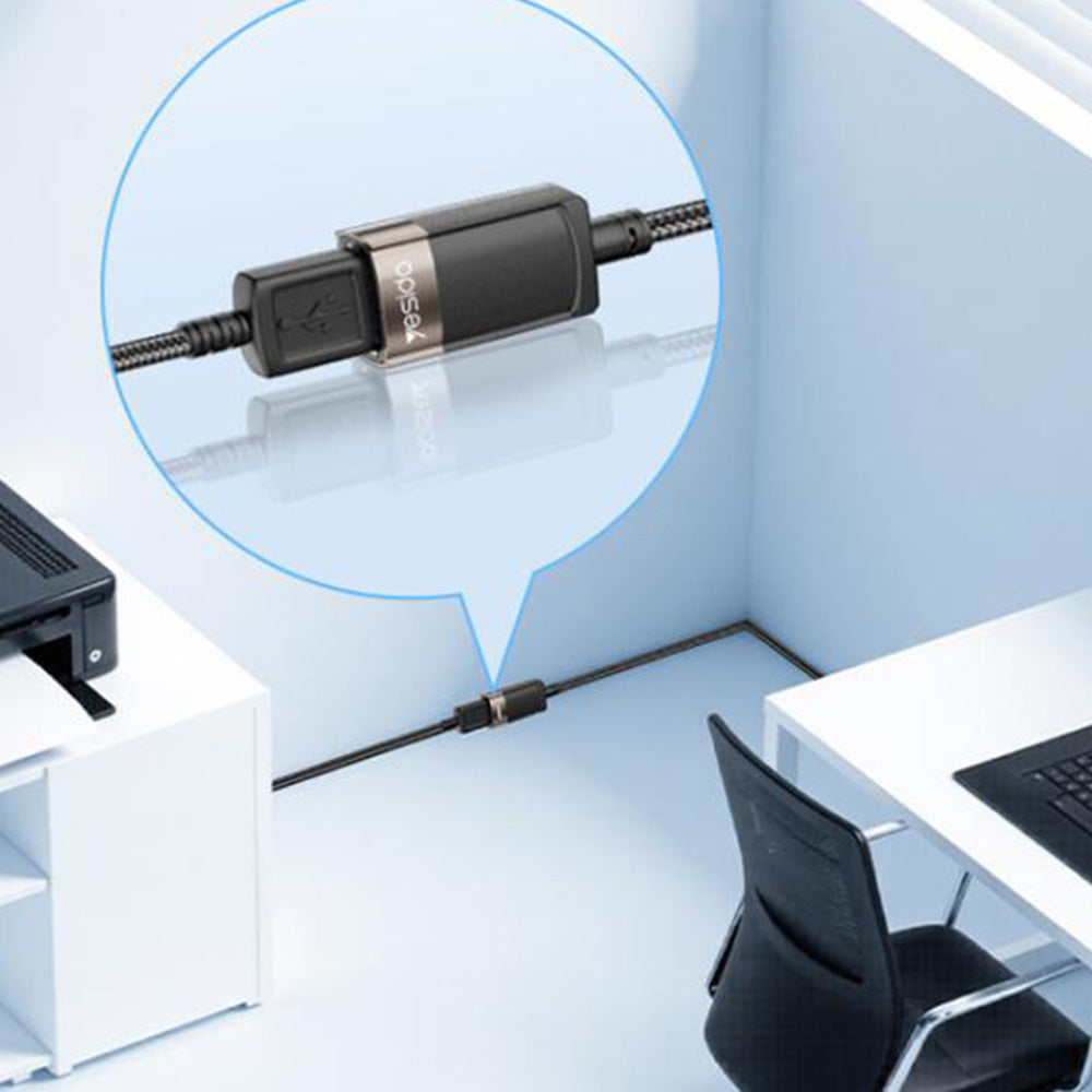 USB produžni kabl Yesido GS26, 1.5m, Sivi