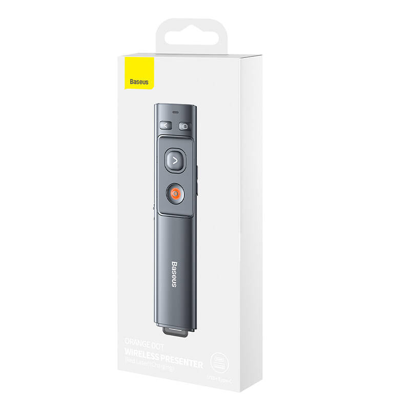 Presenter Wireless Baseus Orange Dot, Sivi WKCD000013