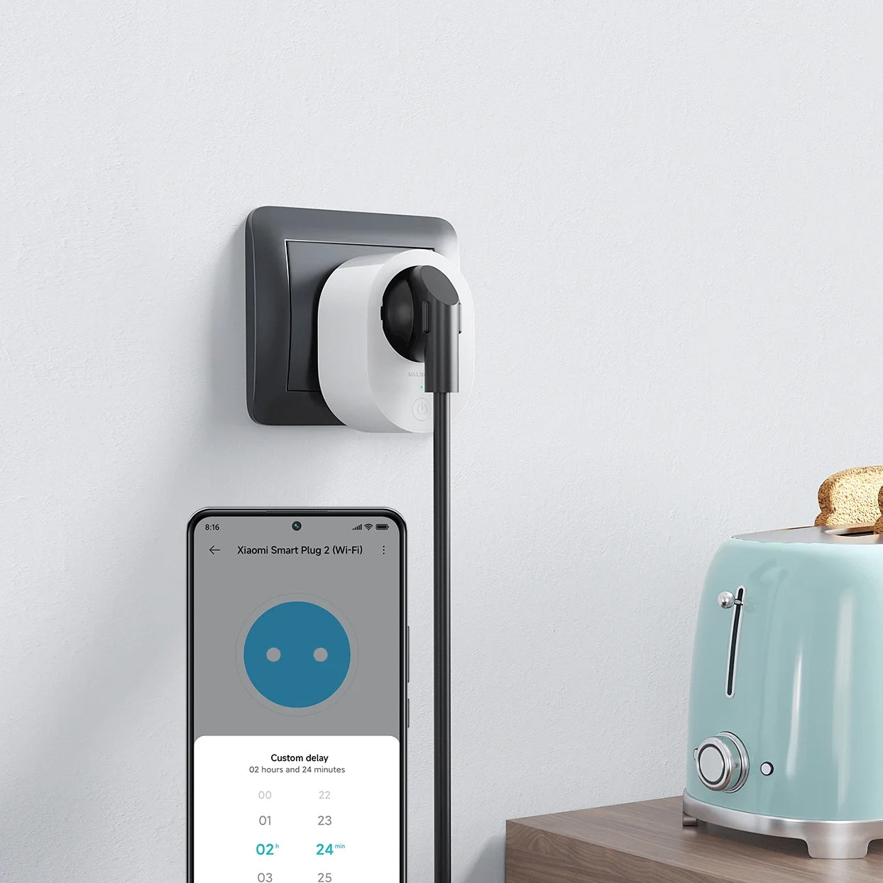 Utičnica Xiaomi Mi Smart 2, Wi-Fi BHR6868EU