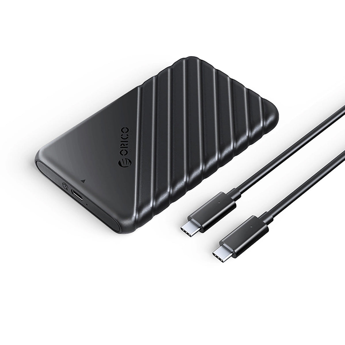 Rack Orico 25PW1C-C3 za HDD / SSD SATA 2.5inch, USB-C, Crna