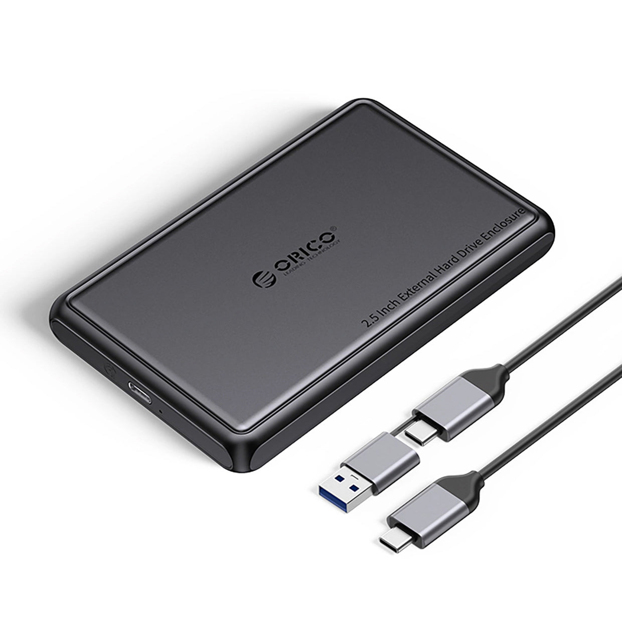 Rack Orico DDL25-C3 za HDD / SSD SATA 2.5inch, USB-C, Crna