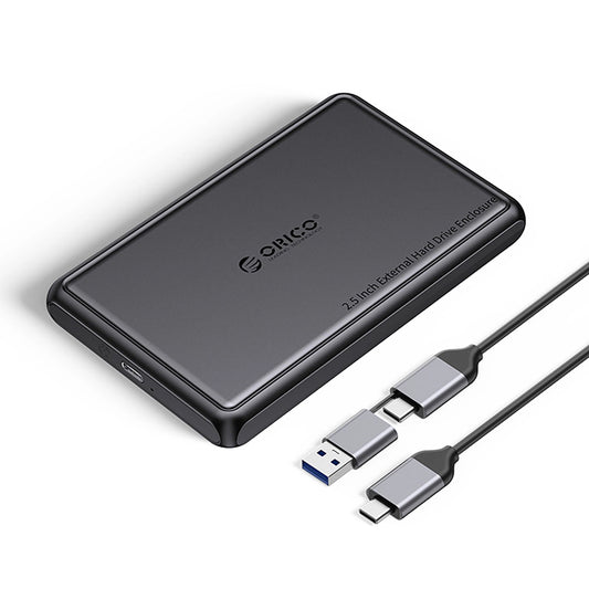 Rack Orico DDL25-C3 za HDD / SSD SATA 2.5inch, USB-C, Crna