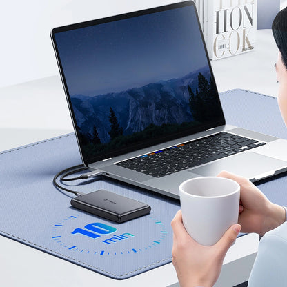 Rack Orico DDL25-C3 za HDD / SSD SATA 2.5inch, USB-C, Crna