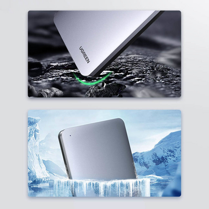 Rack UGREEN CM300 za HDD / SSD SATA 2.5inch, USB 3.1, Sivi