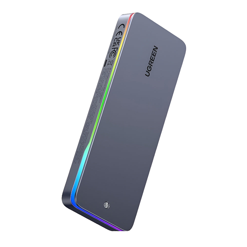 Rack UGREEN CM777 (25665) za SSD M.2 NVMe, Crni