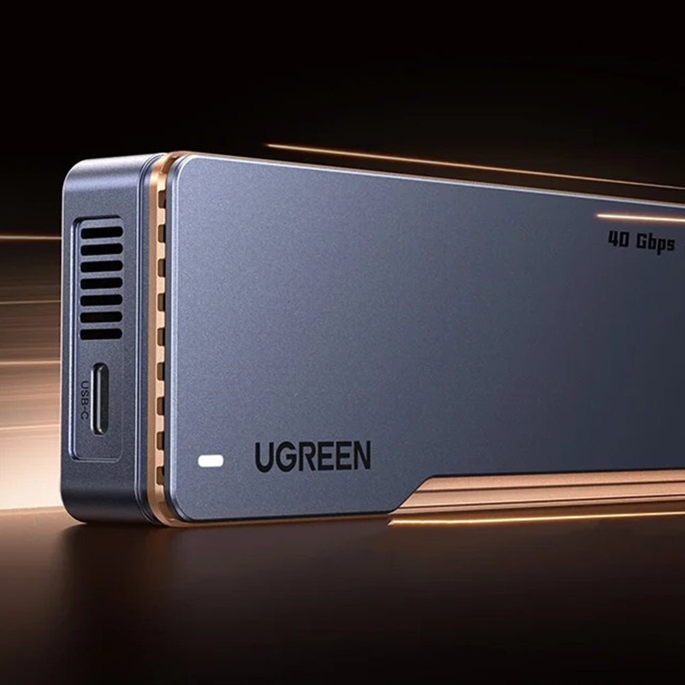 Rack UGREEN D703 (65727) za SSD M.2 NVMe, Crni