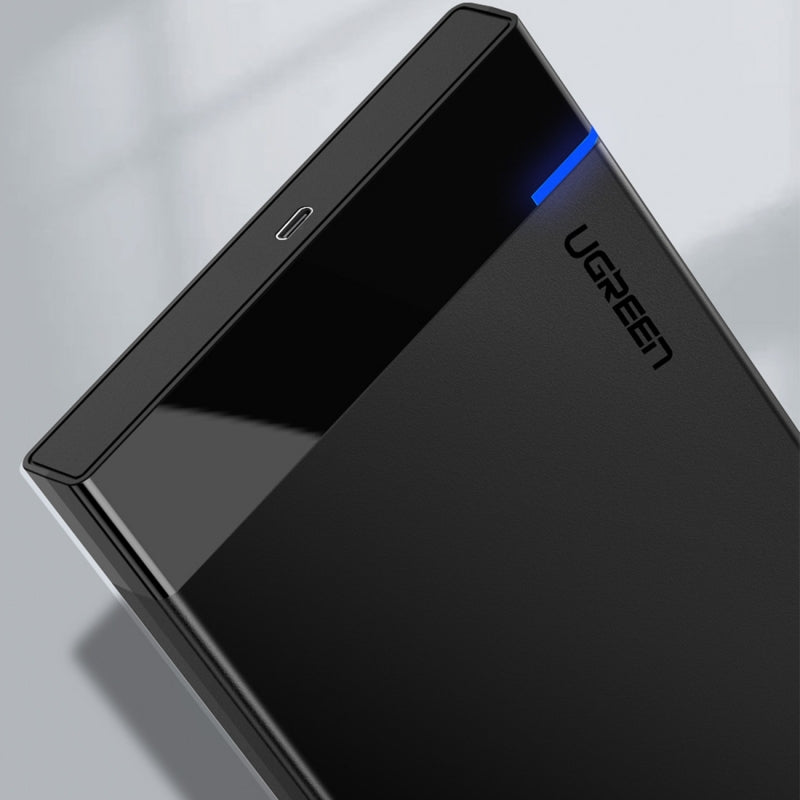 Rack UGREEN US221 za HDD / SSD SATA 2.5inch, USB 3.0 / USB-C 3.1, Crni