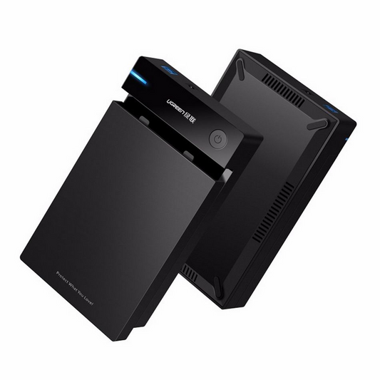 Rack UGREEN US222 za HDD / SSD SATA 2.5inch, Crna