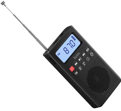 Prenosni radio HOCO HI51, Crna