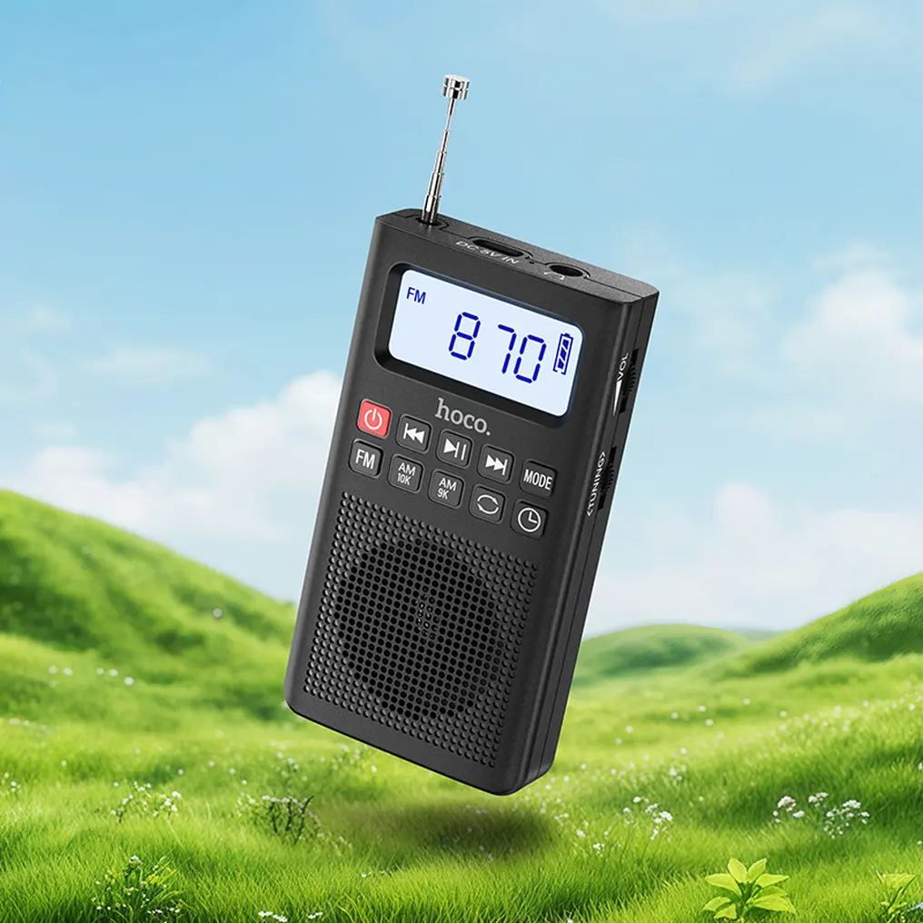Prenosni radio HOCO HI51, Crna
