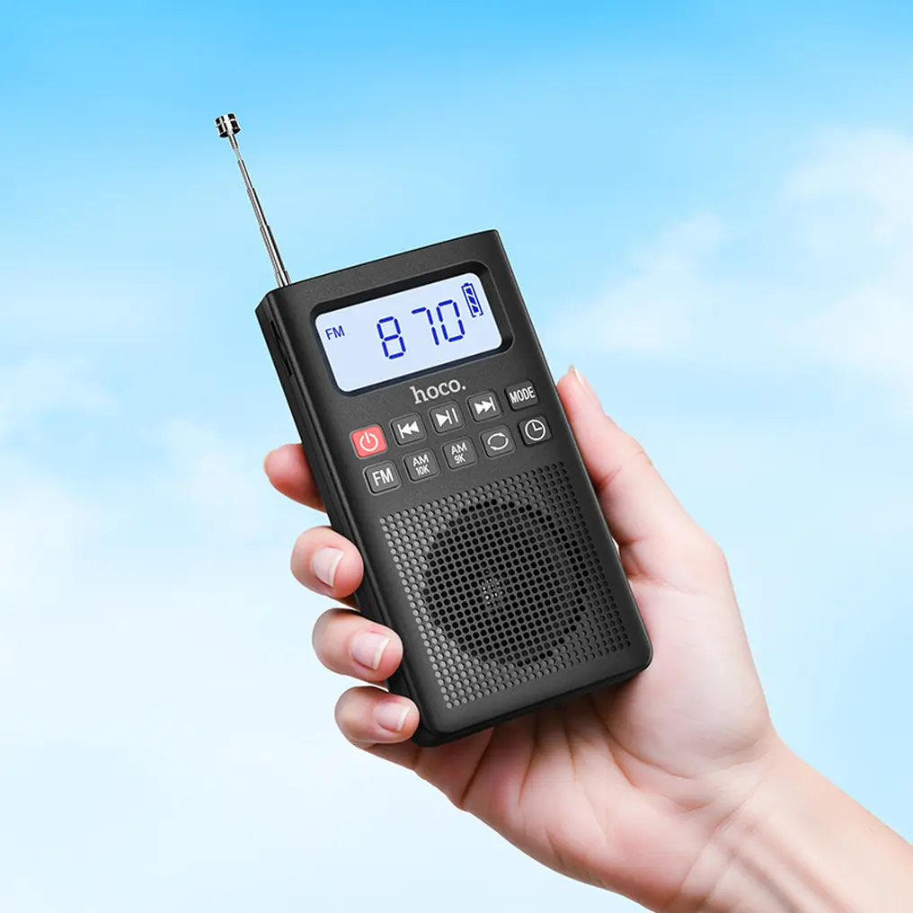 Prenosni radio HOCO HI51, Crna