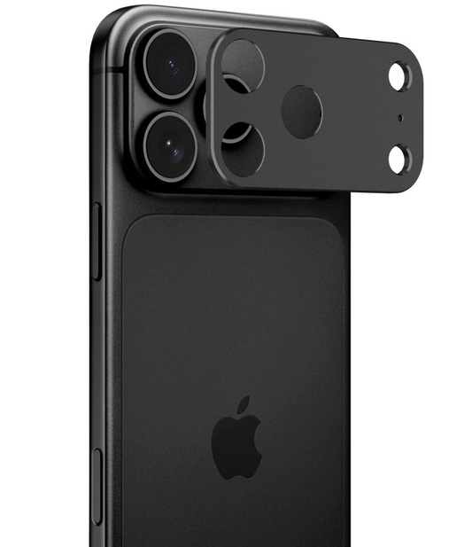 Okvir zaštite zadnje kamere Tech-Protect Camalloy Fit+ za Apple iPhone 18 Pro Max, aluminijum, crna