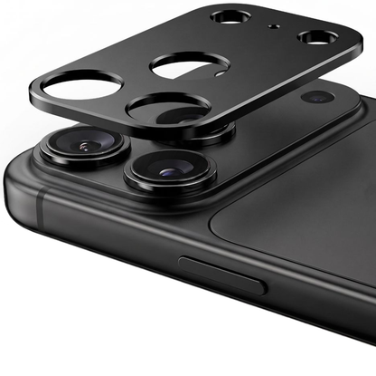 Okvir zaštite zadnje kamere Tech-Protect Camalloy Fit+ za Apple iPhone 18 Pro Max, aluminijum, crna