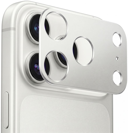 Zaštitni okvir za zadnju kameru Tech-Protect Camalloy Fit+ za Apple iPhone 18 Pro Max, aluminijum, srebrna