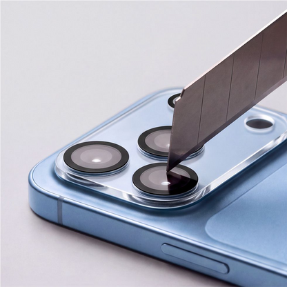 Zaštitni okvir za zadnju kameru Tech-Protect Cam Fit+ za Apple iPhone 18 Pro Max, kaljeno staklo, providno