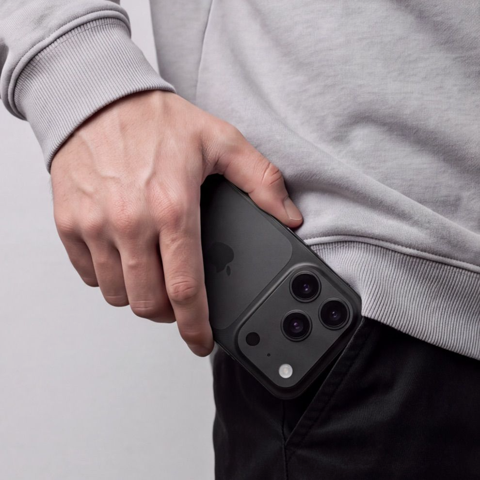 Okvir zaštite zadnje kamere Tech-Protect Camalloy Fit+ za Apple iPhone 18 Pro, aluminijum, crna