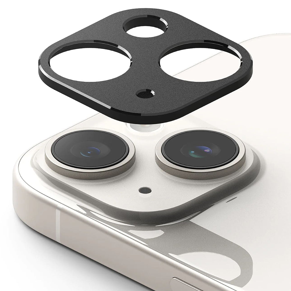 Rama zaštite Kamere Nazad Ringke Styling za Apple iPhone 15 Plus / 15, Aluminijum, Crna