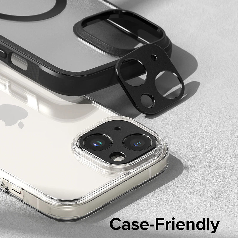 Rama zaštite Kamere Nazad Ringke Styling za Apple iPhone 15 Plus / 15, Aluminijum, Crna