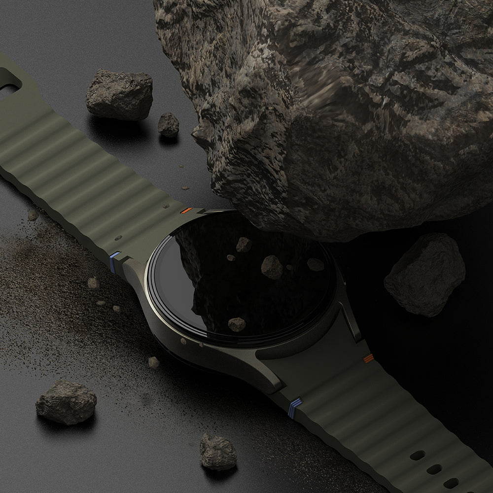 Rama Zaštita Ringke Premium Styling za Samsung Galaxy Watch7 40mm, Model 2, Crna