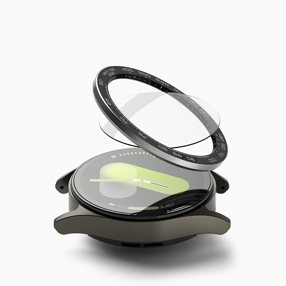 Rama Zaštita Ringke Premium Styling za Samsung Galaxy Watch7 44mm, Model 1, Crna