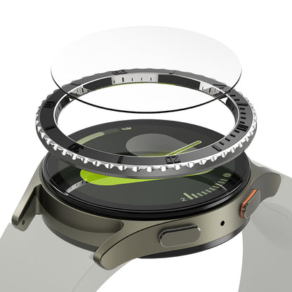 Rama Zaštita Ringke Premium Styling za Samsung Galaxy Watch7 44mm, Model 3, Crna