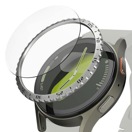 Rama Zaštita Ringke Styling za Samsung Galaxy Watch7 40mm, Model 5, Srebrna