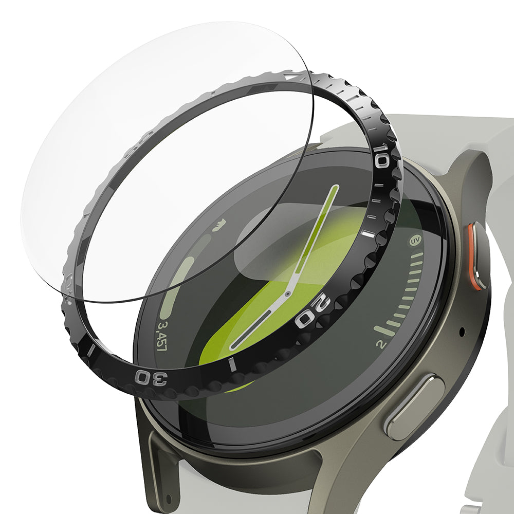 Rama Zaštita Ringke Styling za Samsung Galaxy Watch7 40mm, Model 6, Crna